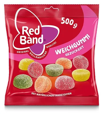 Produktbild von Red Band Weichgummi gezuckert 500g