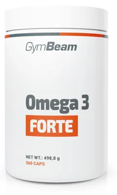 Produktbild von GymBeam - Omega 3 Forte, 360 Kapseln