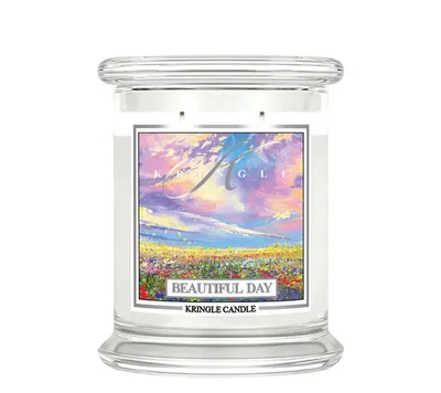 Obrázek produktu pro Kringle Candle Jar Medium Beautiful Day vonná svíčka
