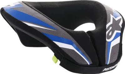 Produktbild von Alpinestars Sequence Jugend Motocross Nackenschutz, schwarz/blau, S/M