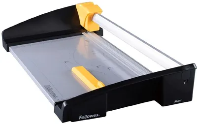 Produktbild von Fellowes Atom A4/150, 30 Blätter, Schwarz, Silber, Gelb, 598 x 374 x 128 mm