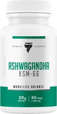 Zdjęcie produktu dla Ashwagandha Ksm-66 60Cap