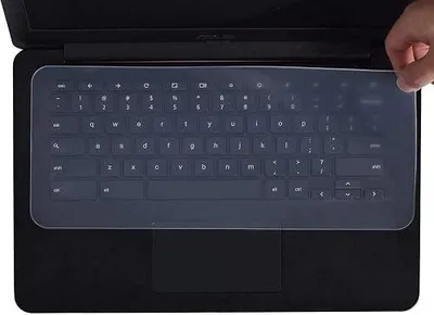 Zdjęcie produktu dla Ochraniacz silikonowy na klawiaturę laptopa 11 14 cali uniwersalny