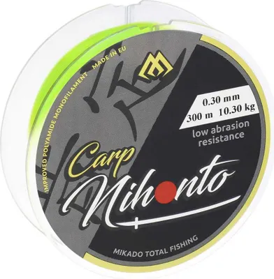 Produktbild von Mikado Nihonto Carp 300 M Monofile Schnüre Durchsichtig 0.250 mm Durchsichtig 0.250 mm