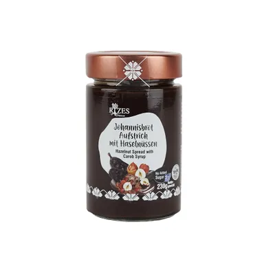 Produktbild von Johannisbrot-Aufstrich mit Haselnüssen (230 g)