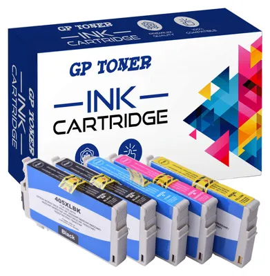 Produktbild von DRUCKER PATRONEN KOMPATIBEL MIT EPSON 405 XL WorkForce Pro WF 3830 4820 4825 4830 7830 7835 7840  Menge: 1 Set = (5 Drukerpatronen)