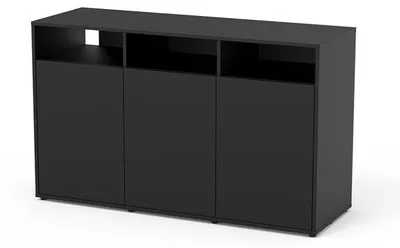 Productafbeelding van AquAtlantis Terrarium Meubel 132x45x80CM Zwart-001