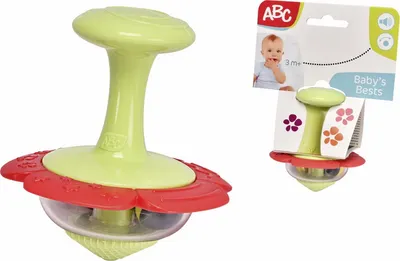 Produktbild von ABC Baby Babywelt Greifling ABC Blumenrassel 104010102