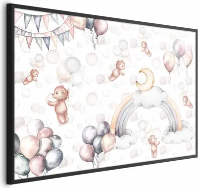 Produktbild von Posterpapier Poster - Bears in the Sky 60x40 cm Für Kinder e-C-10071-ao-a