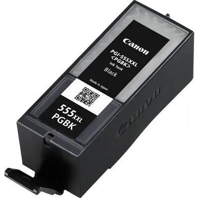 Produktbild von Canon PGI-555PGBK XXL Tinte Pigment-Schwarz mit hoher Reichweite, Extrahohe (Super-) Ausbeute, Schwarz, Tinte auf Pigmentbasis, 1 Stück(e), 1000 Seiten