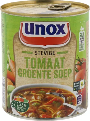 Produktbild von Unox Tomaten-Gemüsesuppe 6 x 80cl