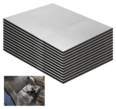 Obrázok produktu pre 12 kusov izolačnej podložky do auta, zvuková izolácia, rozmery 250 x 180 x 5 mm