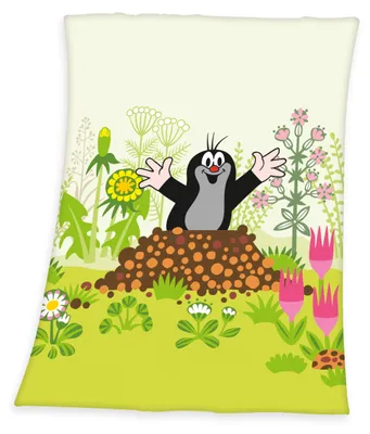 Obrázek produktu pro Deka Herding The Little Mole Soft Peach Cosy Blanket 75/100 cm