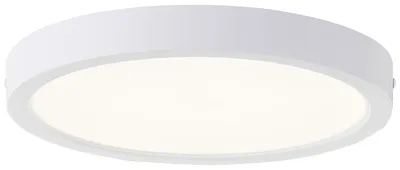 Immagine prodotto di Brilliant G80885/85 Navara Lampada da soffitto 27,5 cm in plastica bianca con LED integrato