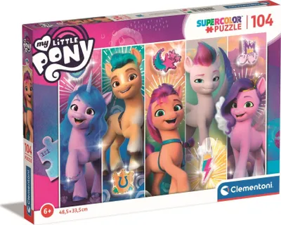 Produktbild von CLEMENTONI Puzzle My Little Pony 104 Teile