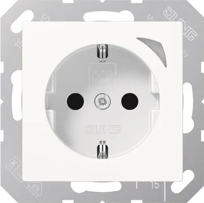 Immagine prodotto di Jung HOME SCHUKO BTA1521SWW Steckdose 1 (BTA1521SWW)
