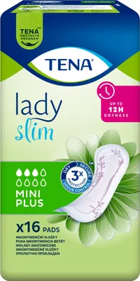 Produktbild von Tena Lady Slim Mini Plus Saugeinlagen 16 Stk.