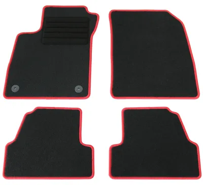 Produktbild von Fußmatten-Set für Opel Mokka 2012-06/2019, 4-teilig, Schwarz