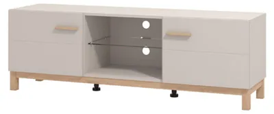 Produktbild von Dosimo - TV-Möbel, 154x42x51h cm Beige, ein Einlegeboden