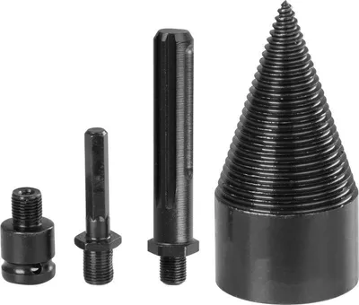 Produktbild von Dorn Strend Pro, Spaltkeil, Kegel, 60 mm, 3x Adapter, für Holz