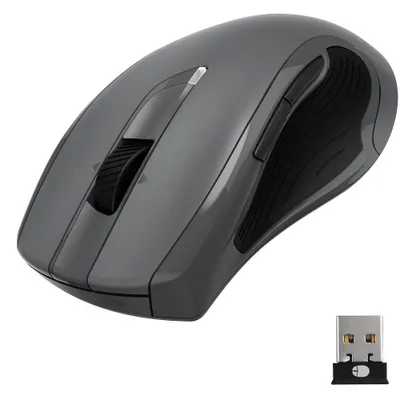 Obrázek produktu pro Hama MW-900 V2, Pro praváky, Laser, RF bezdrátový, 3200 DPI, Šedá