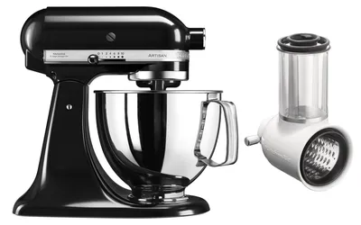 Produktbild von KitchenAid 5KSM125PS EOB/EAC/ECU KÃ1/4chenmaschine, Edelstahlgehäuse, 300 Watt, 4,8 l Behälter, 10 Geschwindigkeiten