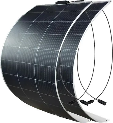 Obrázok produktu pre Flexibilný solárny panel, vysoká účinnosť, vodotesný, 2 ks panelov s výkonom 125 W
