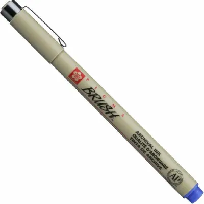 Zdjęcie produktu dla Sakura Pigma Brush Pióro techniczne Blue 1 szt.
