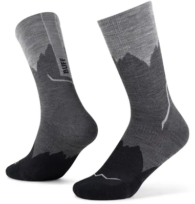 Produktbild von Merino Lightweight Crew Socken L (42-44) schwarz - LWC3 black