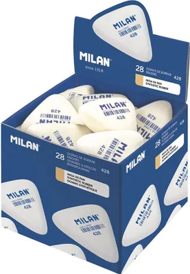 Zdjęcie produktu dla Milan CMM428, Guma, Biały, 51 mm, 13 mm, 46 mm, 100 mm