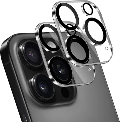 Produktbild von 2x Kamera Schutz Glas für iPhone 14 Pro Camera Kameraschutz Panzerfolie 9H