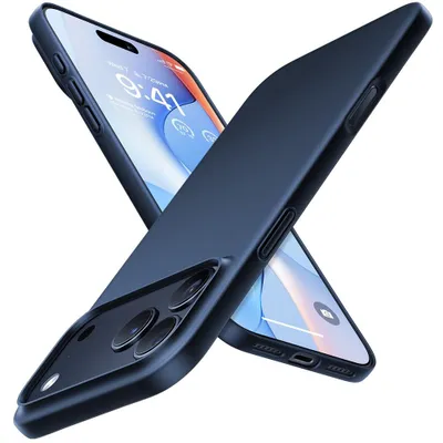 Obrázok produktu pre Torras - SlimFit MagSafe Series ochranný obal na iPhone 17 Pro Max – tmavomodrý