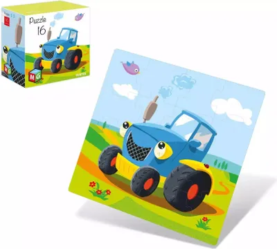 Produktbild von 16-teiliges Traktor-Puzzle 05655