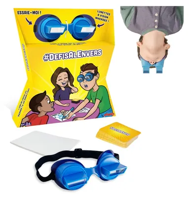 Imagen del producto de Juego de mesa con gafas que invierten la imagen, para 2 a 6 jugadores, a partir de 7 años, juego familiar