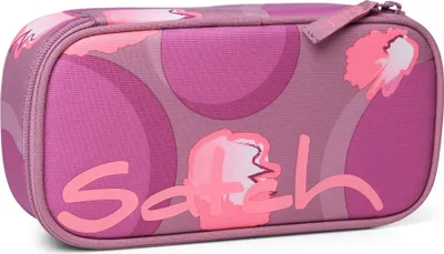 Produktbild von satch Schlampermäppchen Schlamperbox Walking Clouds rosa mehrfarbig