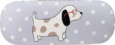 Produktbild von Sass & Belle Brillenetui Barney the dog inkl. Reinigungstuch Hartschale ca. 16x6x3,5 cm