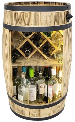 Immagine prodotto di Botte di legno Bottiglie di liquori Comò Illuminazione a LED Bar domestico