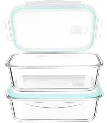 Produktbild von Glasdose mit Deckel 1520ML BPA-frei für Lebensmittel