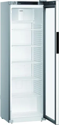 Produktbild von Liebherr MRFvd 4011-20 Flaschenkühlschr. 400L C 188,4x59,7x65,4cm Stahl sw Glast.