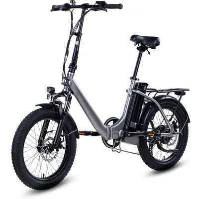 Produktbild von SAXXX E-Bike, Metron Faltrad Tiefeinsteiger Elektrofahrrad, 468Wh integrierter Akku, Motor 250W, Shimano 7-Gang,City E-Bike