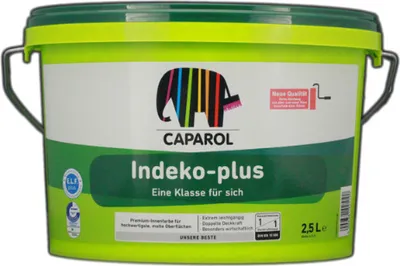 Produktbild von Caparol Indeko Plus 2,5 Liter weiss Innenfarbe