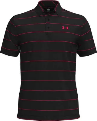 Produktbild von Under Armour Golf Playoff 3.0 Stripe Kurzarm-poloshirt Schwarz 2XL Mann Schwarz 2XL