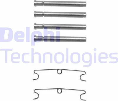 Produktbild von DELPHI LX0170 Zubehörsatz Scheibenbremsbelag Vorne für VW Transporter IV Bus (70B, 70C, 7DB, 7DK, 70J, 70K, 7DC, 7DJ) Transporter IV Kastenwagen