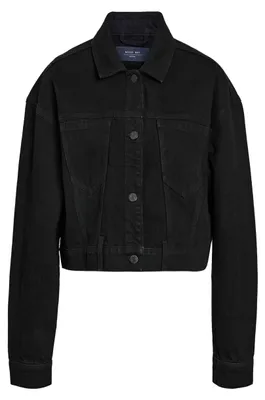 Immagine prodotto di NOISY MAY NMRONJA Giacchetta jeans corta a maniche lunghe, colore blu, modello VI514BL, taglia M, collezione NOOS, per donna