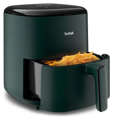 Produktbild von Tefal Easy Fry Max EY2453, Heißluftfritteuse, 5 l, 6 Person(en), Einzelbild, Grün, Berührung