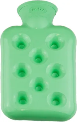 Produktbild von Fashy Waben-Wärmflasche 0,5 L grün