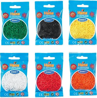 Produktbild von Hama Set mit 12.000 Mini-Bügelperlen Halloweeen