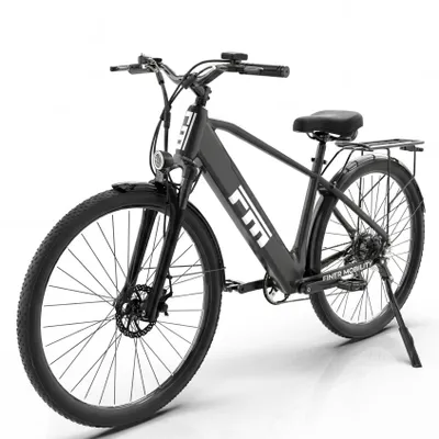Imagen del producto de Bicicleta eléctrica urbana para desplazamientos, 250 W, 25 km/h, 36 V 13 Ah, Shimano de 7 velocidades, color
