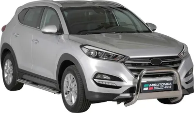 Obrázek produktu pro Nerezové boční prahy pro Hyundai Tucson 2015-2018 stříbrné
