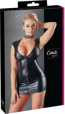 Obrázek produktu pro Wetlookkleid Zip L